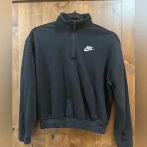 NIKE girls half-zip sweatshirt